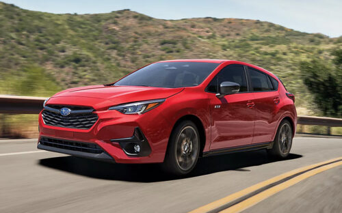 Red 2026 Subaru Impreza