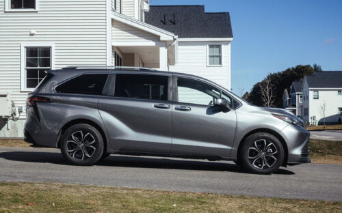 Silver 2026 Toyota Sienna