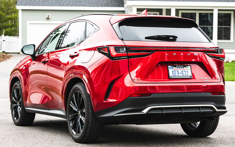 2026 Lexus NX Exterior 2026 Lexus NX 250h F Sport - photo courtesy of Tyler Stender