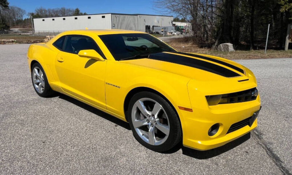 Yellow 2013 Chevrolet Camaro